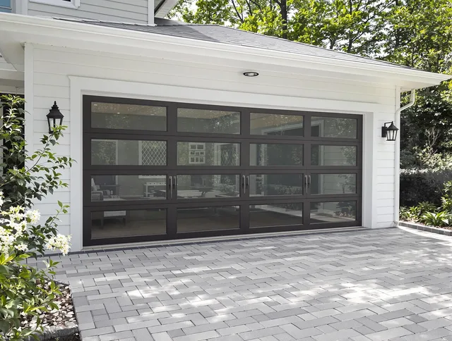 Tamarac Garage Door Repair design specialist presenting custom garage door options to Tamarac homeowner