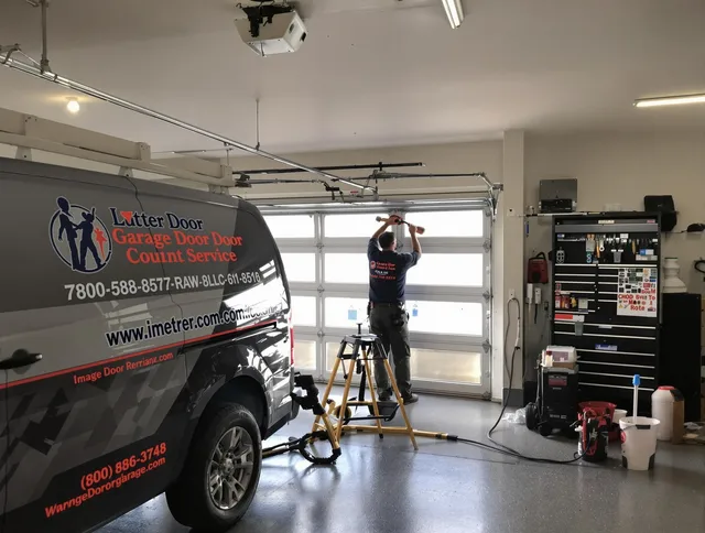 Tamarac Garage Door Repair team performing same-day garage door repair in Tamarac